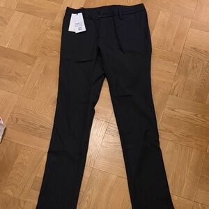 Mason Men's Black Jogger Dress Pants